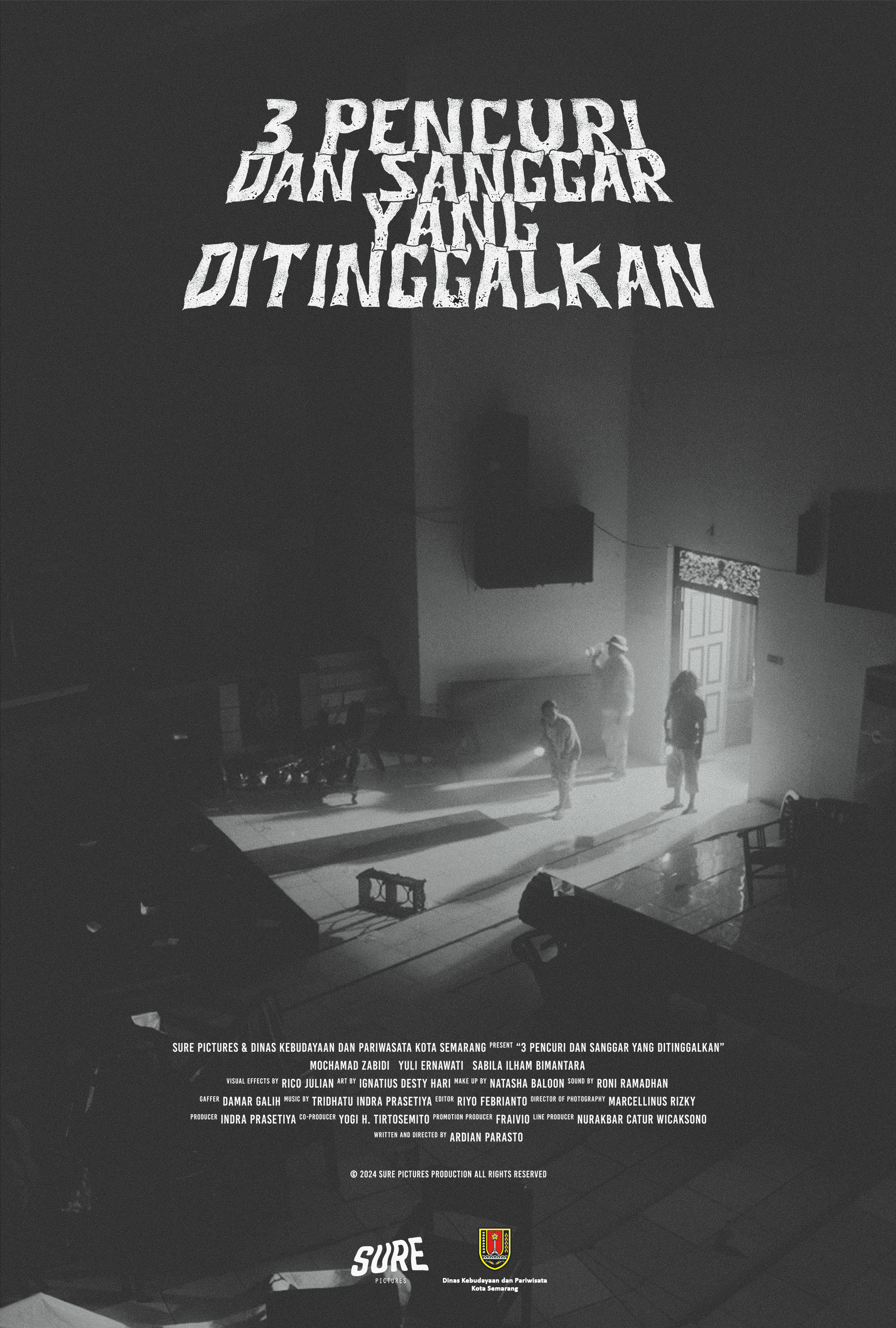 3 Pencuri dan Sanggar yang ditinggalkan