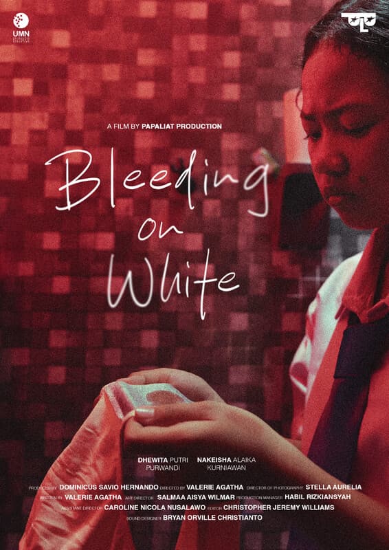 Bleeding On White